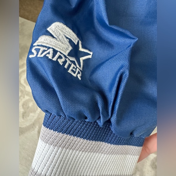 Duke STARTER blue pullover blue long sleeve size XL - Picture 6 of 13